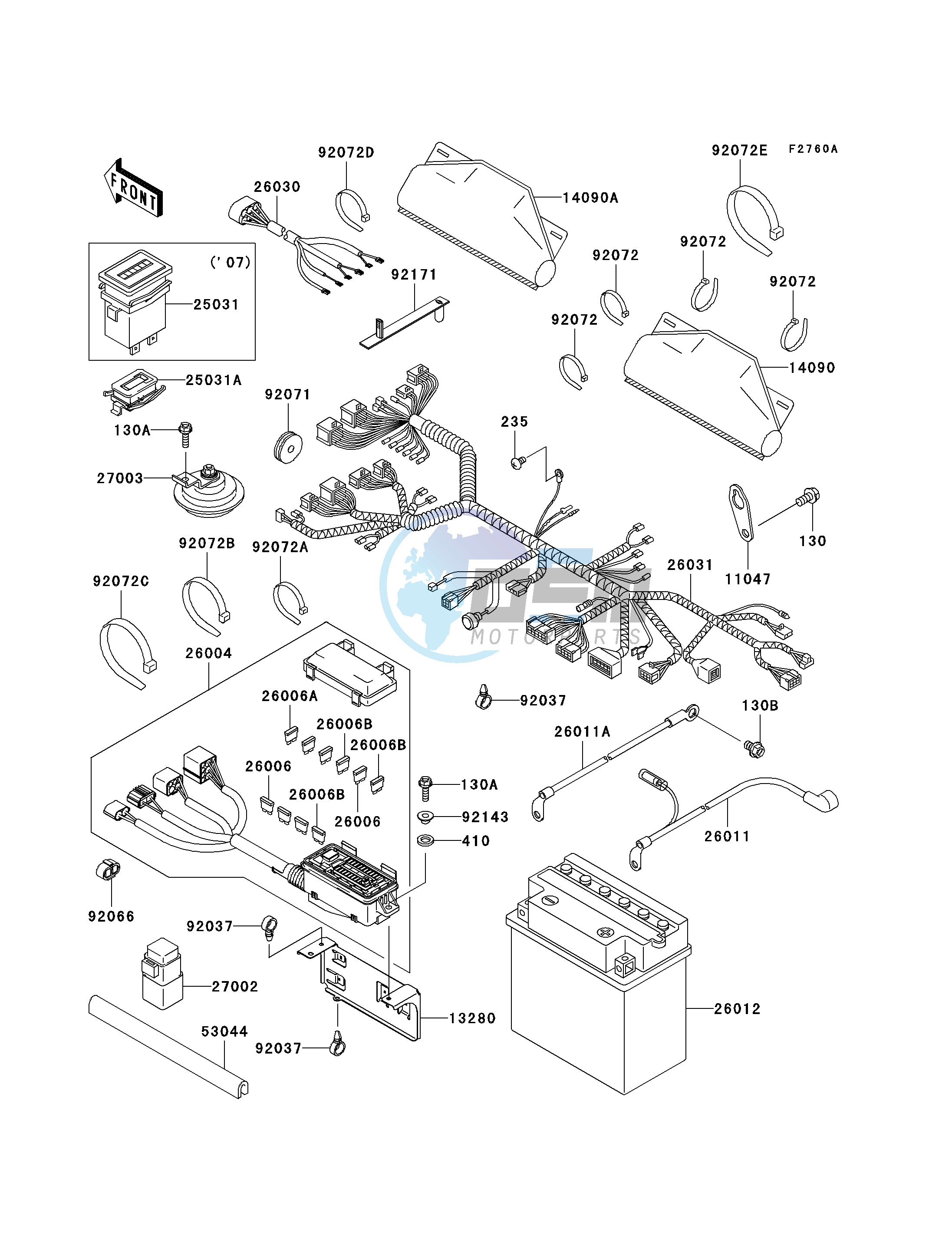 CHASSIS ELECTRICAL EQUIPMENT-- E7F_E8F- -