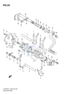 LT-R450 (E28-E33) drawing GEAR SHIFTING (LT-R450ZL1 E28)