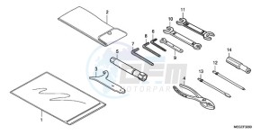 VT750CA9 Australia - (U / MME SPC) drawing TOOLS