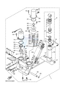 Z250DETOX drawing POWER-TILT-ASSEMBLY-1