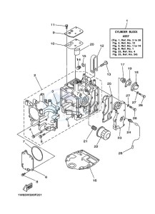 F25AE-L-NV-BSO drawing CYLINDER--CRANKCASE-1