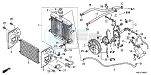 VFR800FH 2ED - (2ED) drawing REAR FENDER