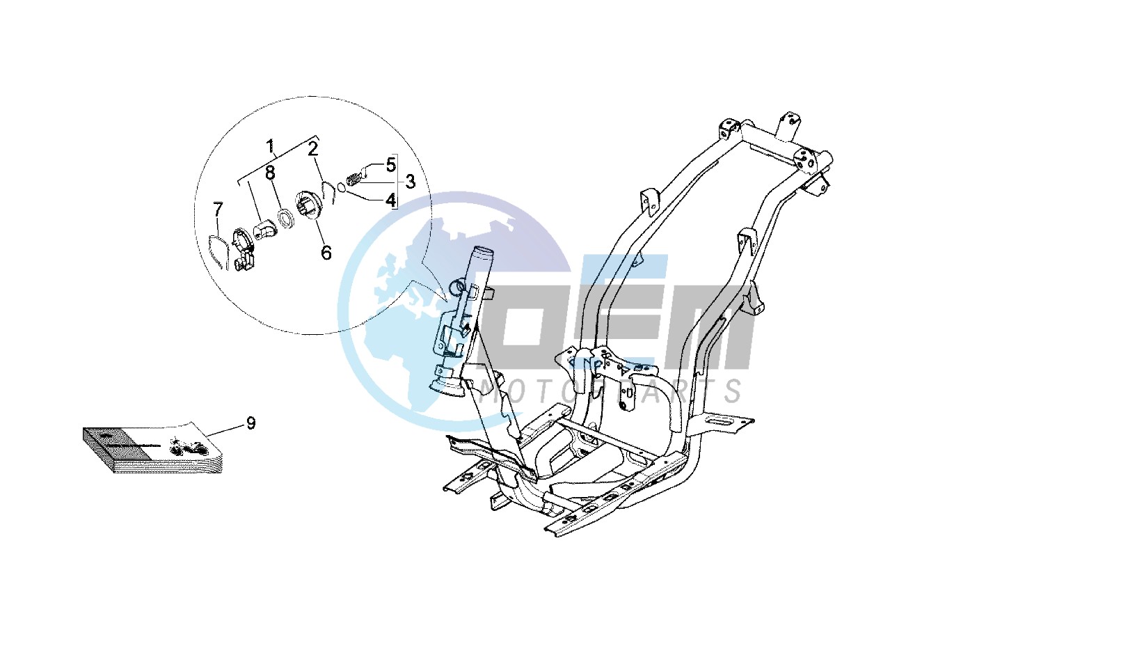 LOCK - MANUAL, OWNER