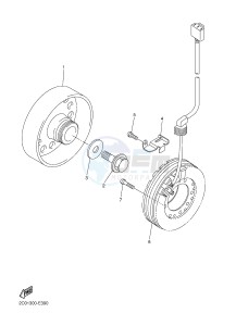 YZF-R6 R6 600 (1JSU 1JSV) drawing GENERATOR