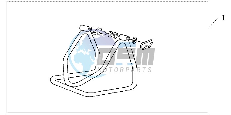 REAR PADDOCK STAND