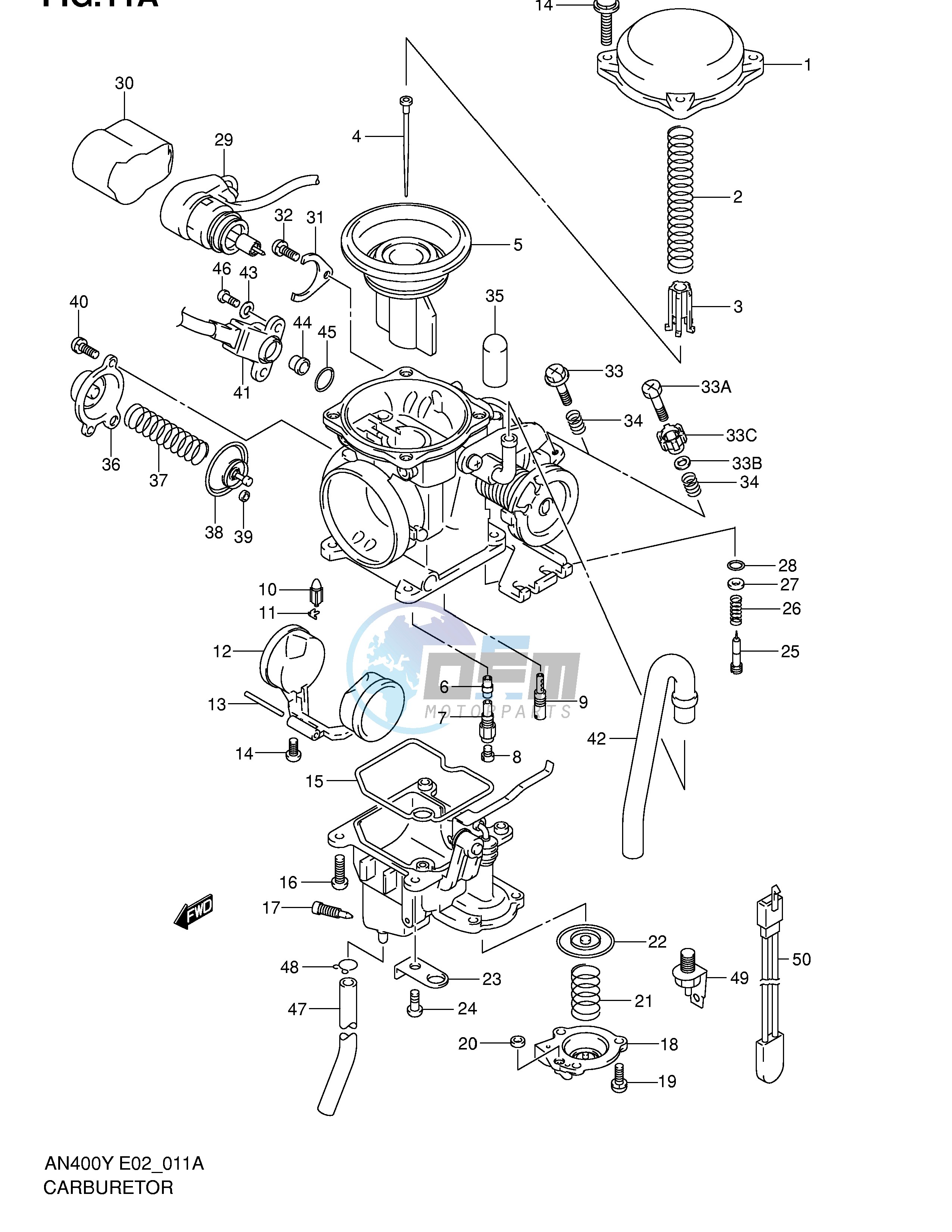 CARBURETOR (MODEL K1 K2)