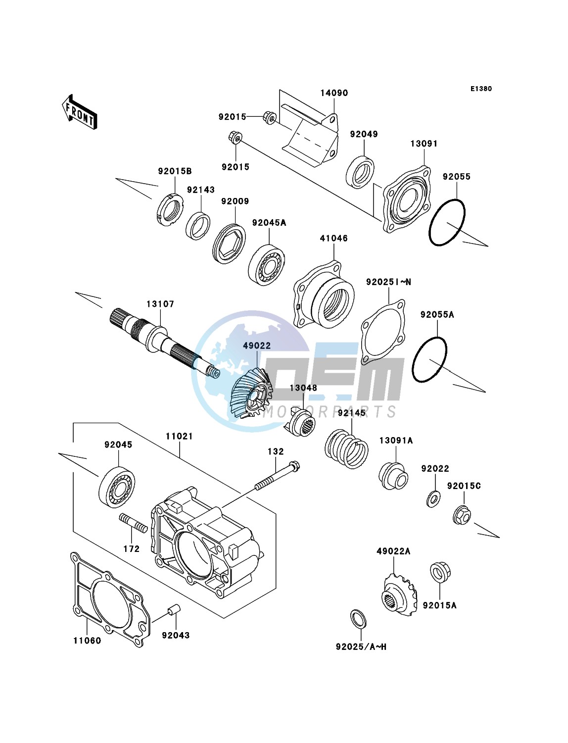 Bevel Gear Case