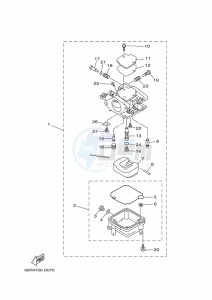 FT9-9DEX drawing CARBURETOR