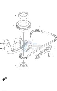 DF 90A drawing Timing Chain