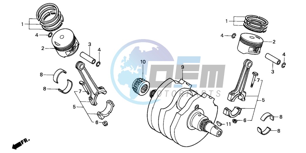 CRANKSHAFT/PISTON