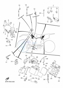 WR450F (B7R9) drawing ELECTRICAL 2