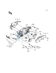 NINJA_ZX-6R ZX636EFF FR GB XX (EU ME A(FRICA) drawing Headlight(s)