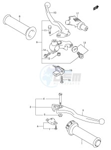 GZ125 (P19) drawing HANDLE LEVER (MODEL K3)