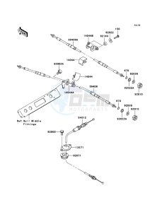 JET SKI STX-15F JT1500-A2 FR drawing Cables