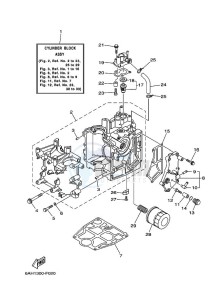 F20ESH-2007 drawing CYLINDER--CRANKCASE-1