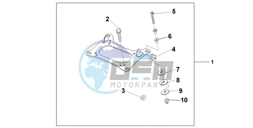 KIT CARRIER BRKT