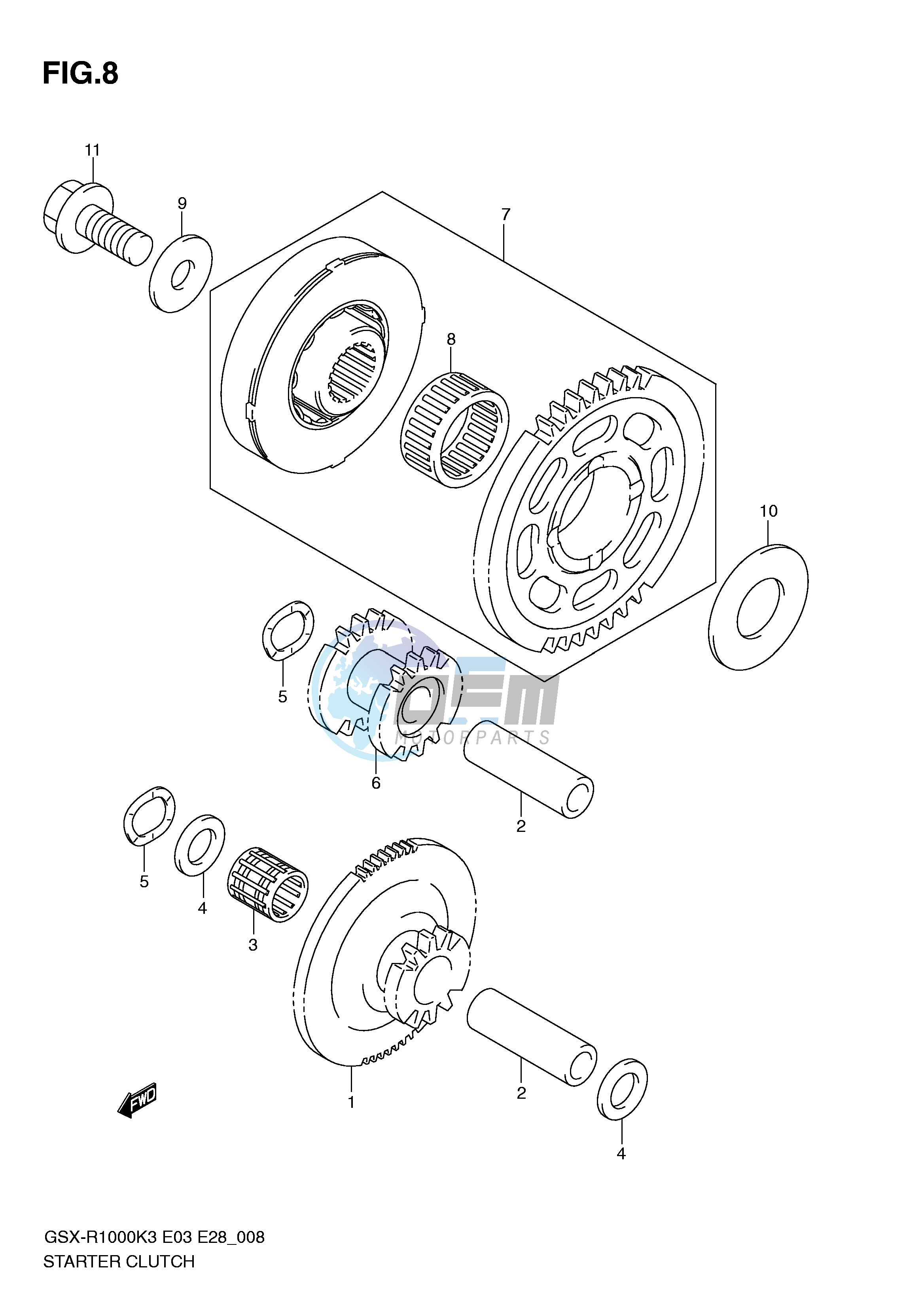 STARTER CLUTCH