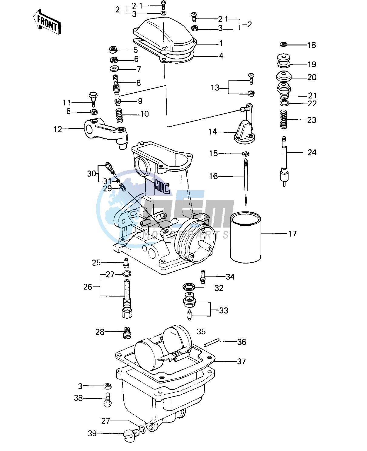 CARBURETOR PARTS -- CANADA- -