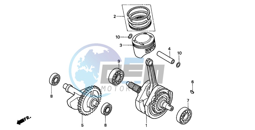 CRANKSHAFT/PISTON