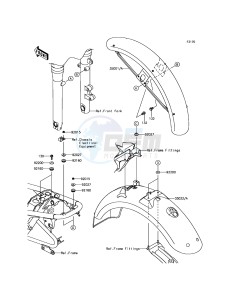 W800 EJ800AGS GB XX (EU ME A(FRICA) drawing Fenders