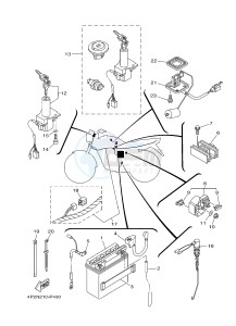 YBR125E (4P2T) drawing ELECTRICAL 1