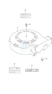 DF 140A drawing Ring Gear Cover