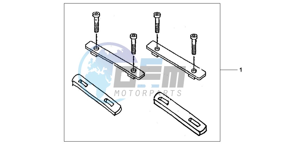 RR TRUNK STAY SET