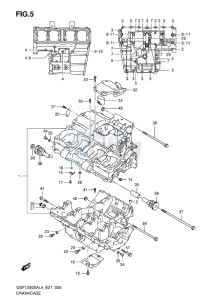 GSF-1250S ABS BANDIT EU drawing CRANKCASE