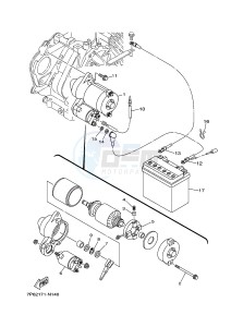 EF5500FW 357 (7P52 7P53 7P53) drawing STARTING MOTOR