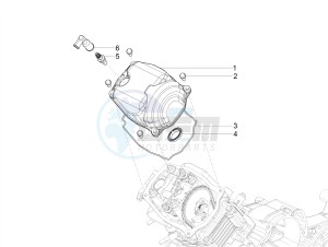 SXL 125 4T 3V drawing Cylinder head cover