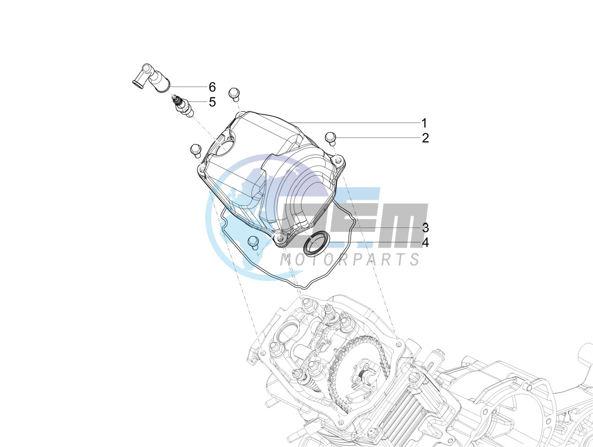 Cylinder head cover