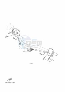 MWS125-C TRICITY 125 (BU5F) drawing HANDLE SWITCH & LEVER