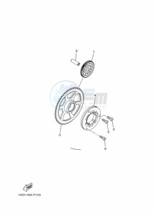 YZF250-A (B1X4) drawing STARTER CLUTCH