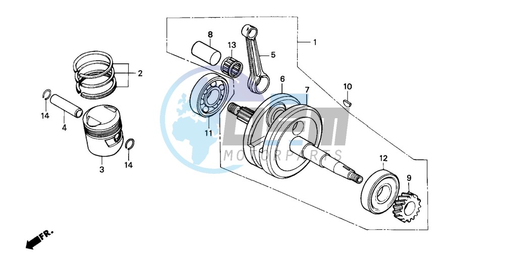 CRANKSHAFT/PISTON