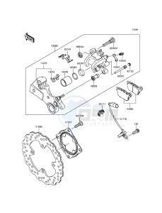 NINJA_ZX-6R ZX636EDF FR GB XX (EU ME A(FRICA) drawing Rear Brake