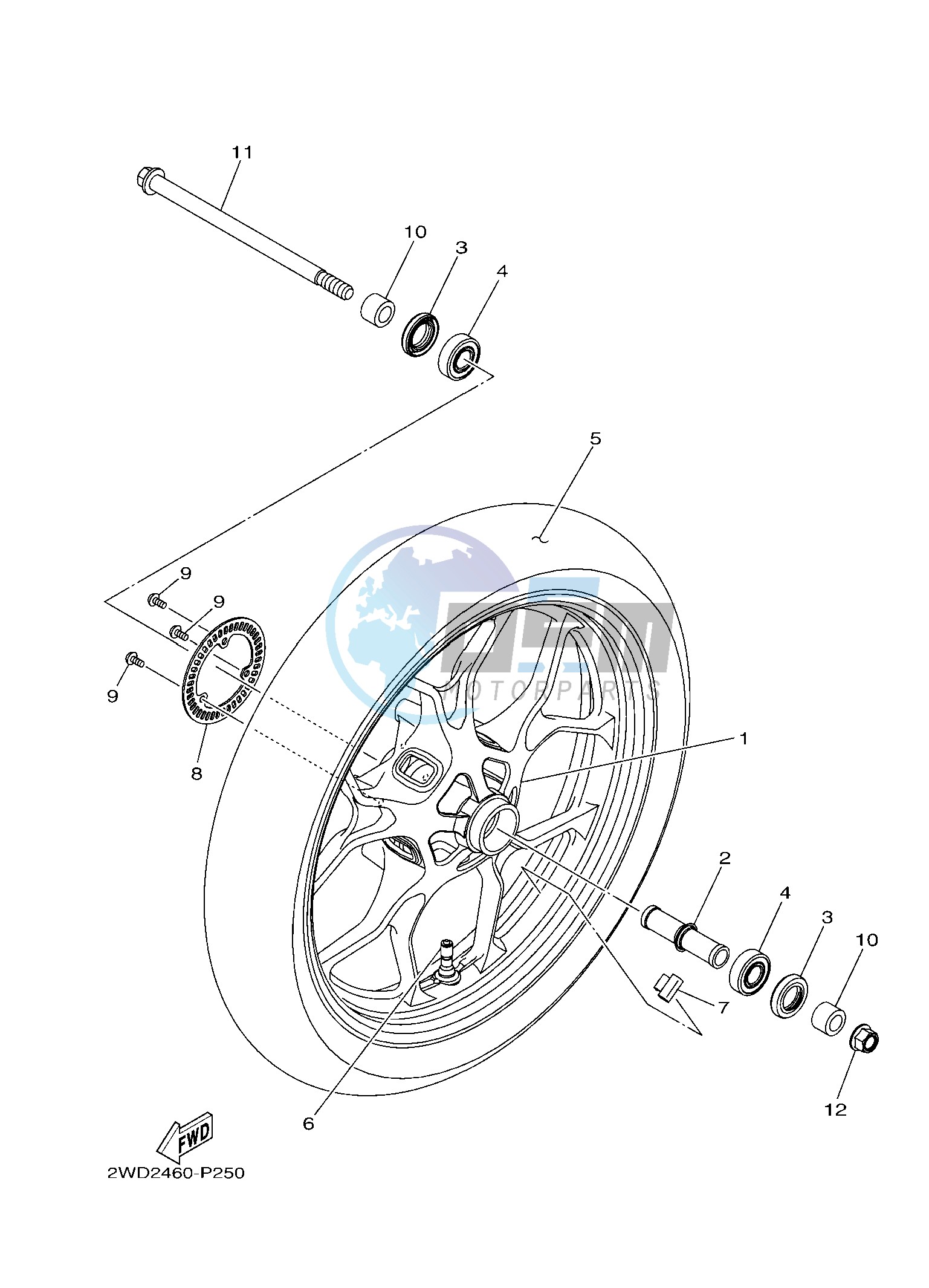 FRONT WHEEL