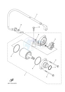 YFZ450R YFZ450RSF YFZ450R SPECIAL EDITION (1TDJ) drawing STARTING MOTOR