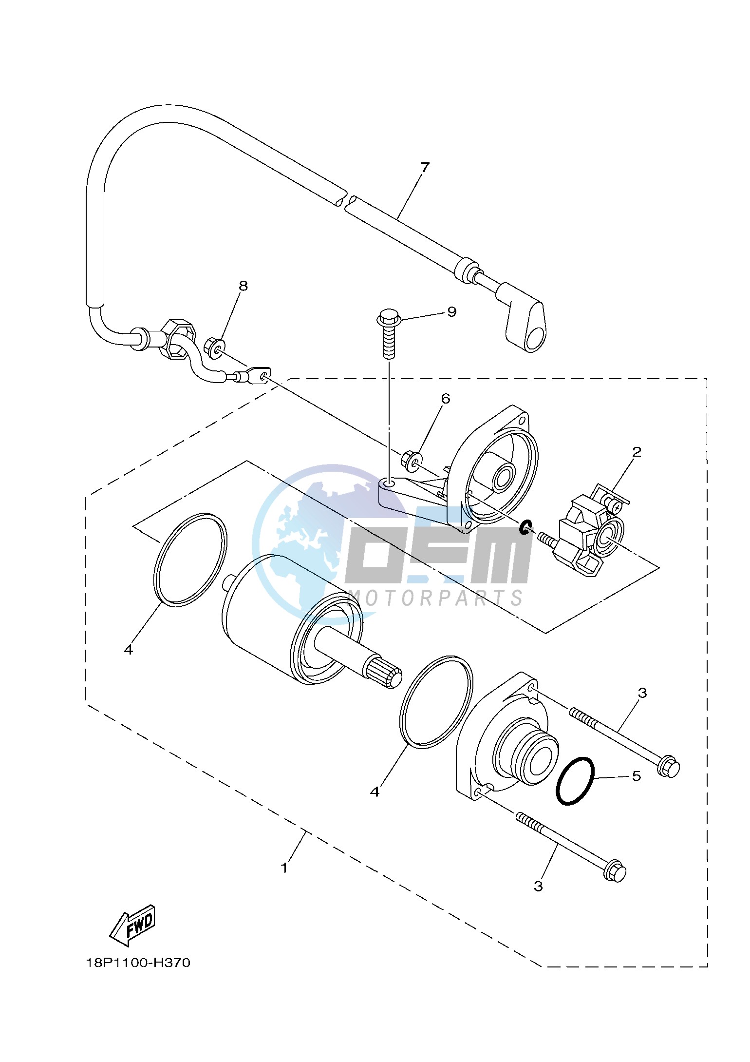 STARTING MOTOR