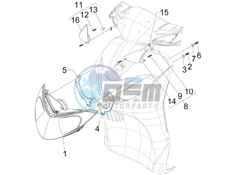 Head lamp - Turn signal lamps