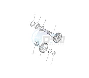 YQ AEROX 50 drawing GEAR GROUP