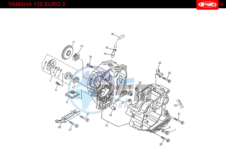 CRANKCASE  EURO3