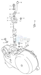 LT50 (P1) drawing CLUTCH COVER - OIL PUMP