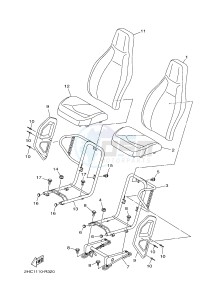 YXZ1000E YXZ10YPXG YXZ1000R EPS (2HC4) drawing SEAT