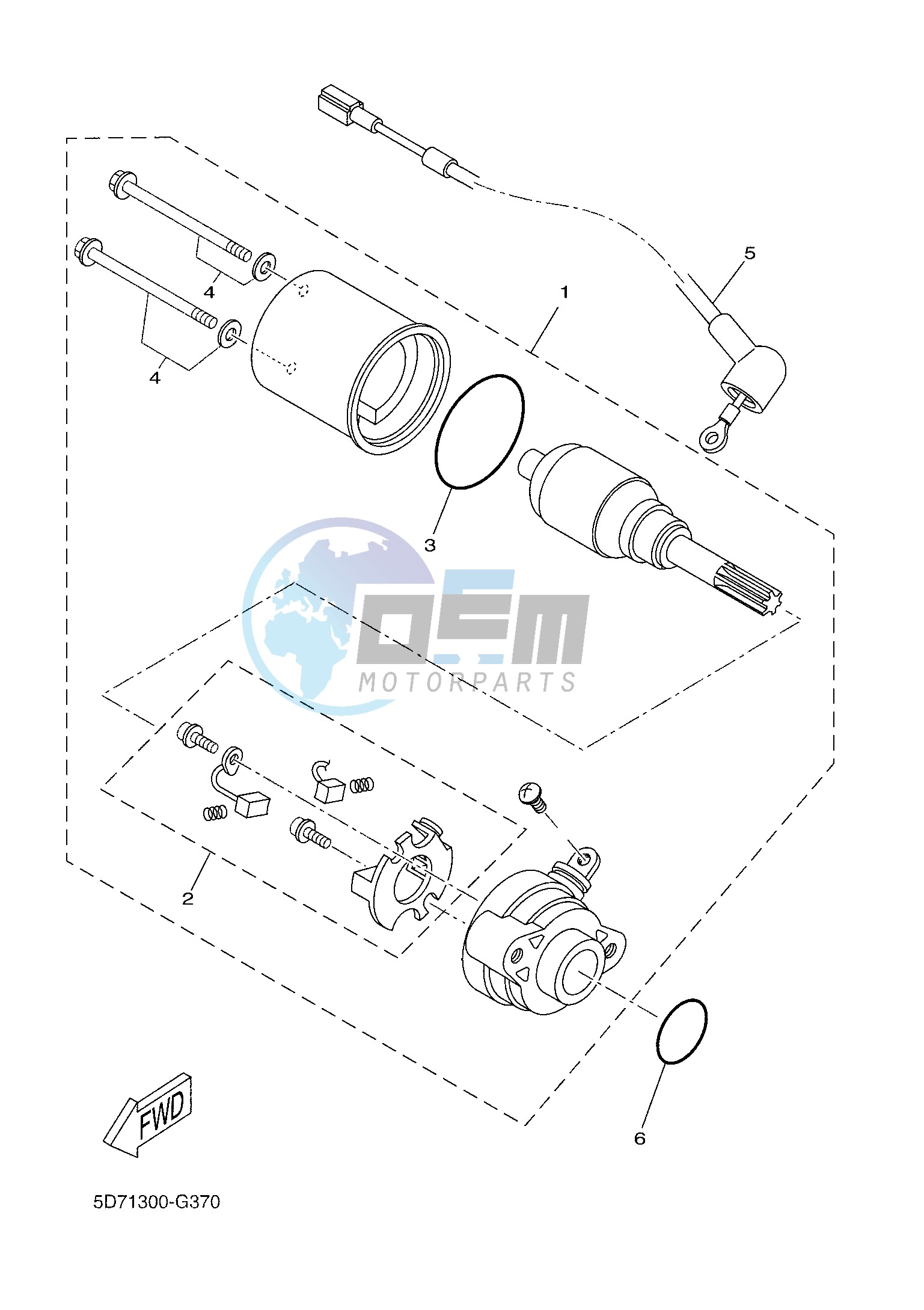 STARTING MOTOR