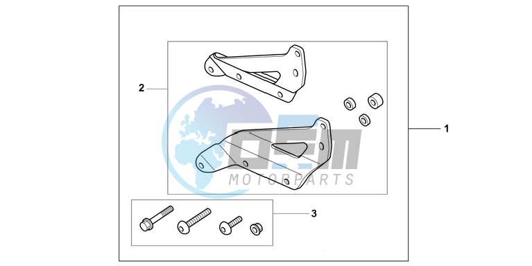 BACKREST MOUNT BRACKET