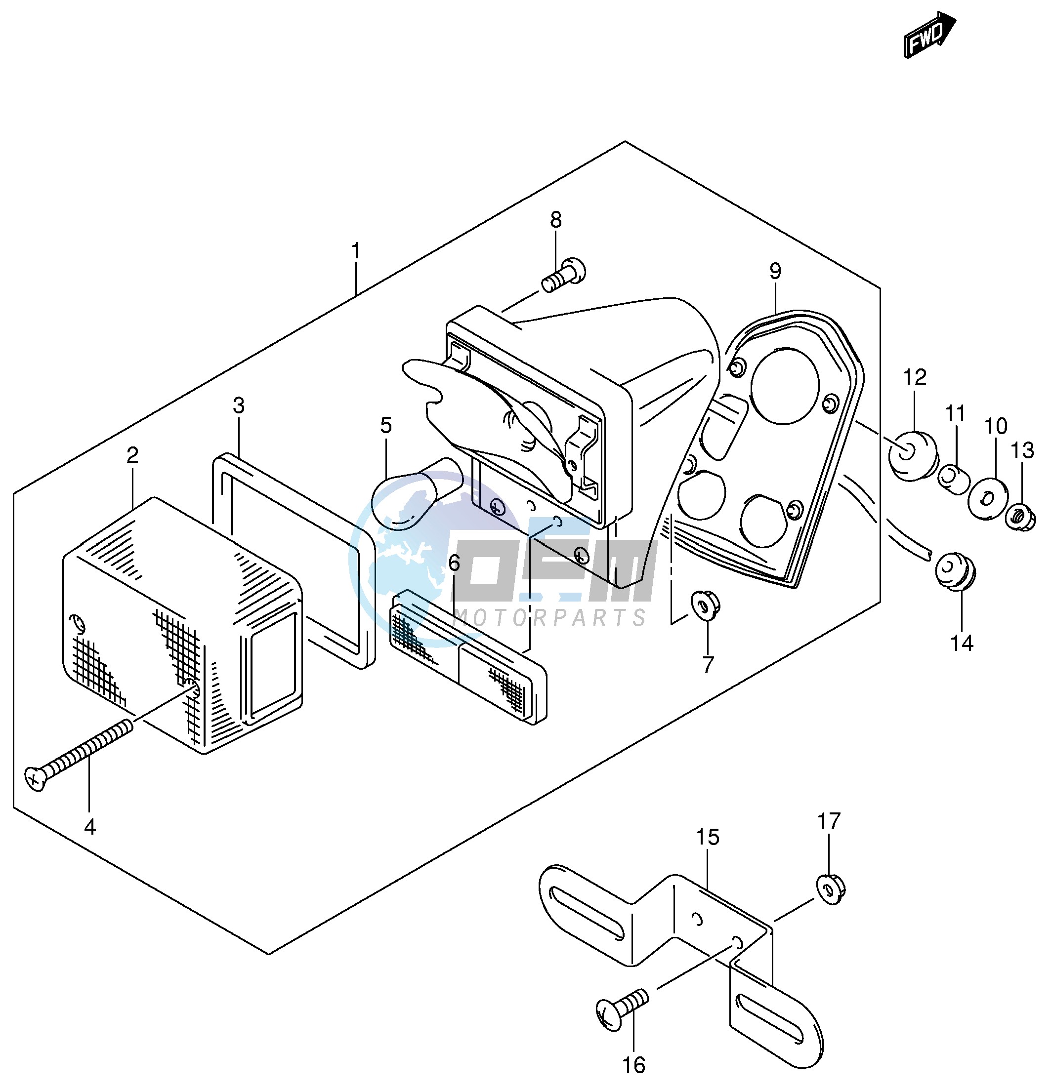 REAR COMBINATION LAMP