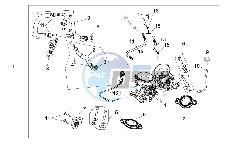 Throttle body