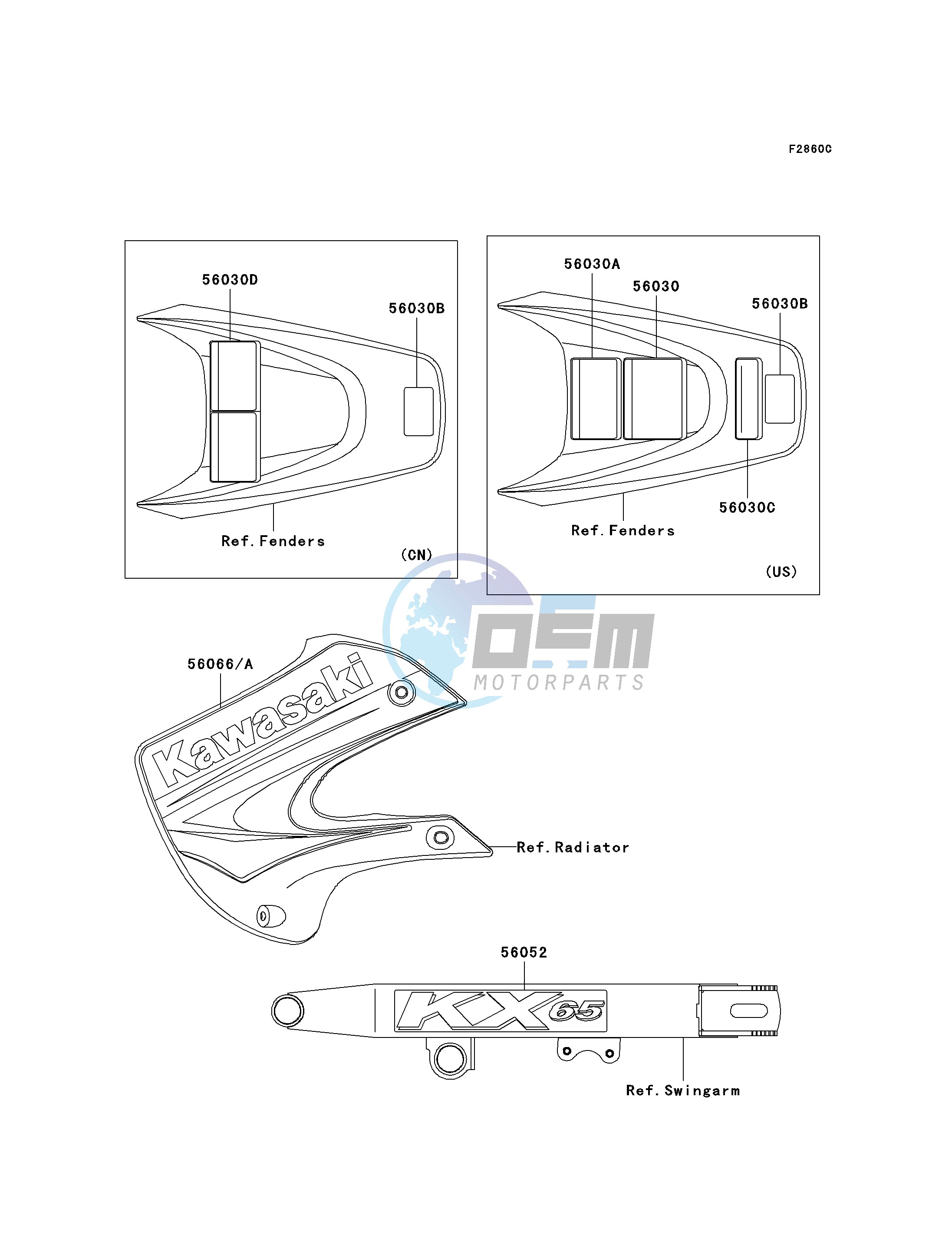 LABELS-- KX65-A4- -