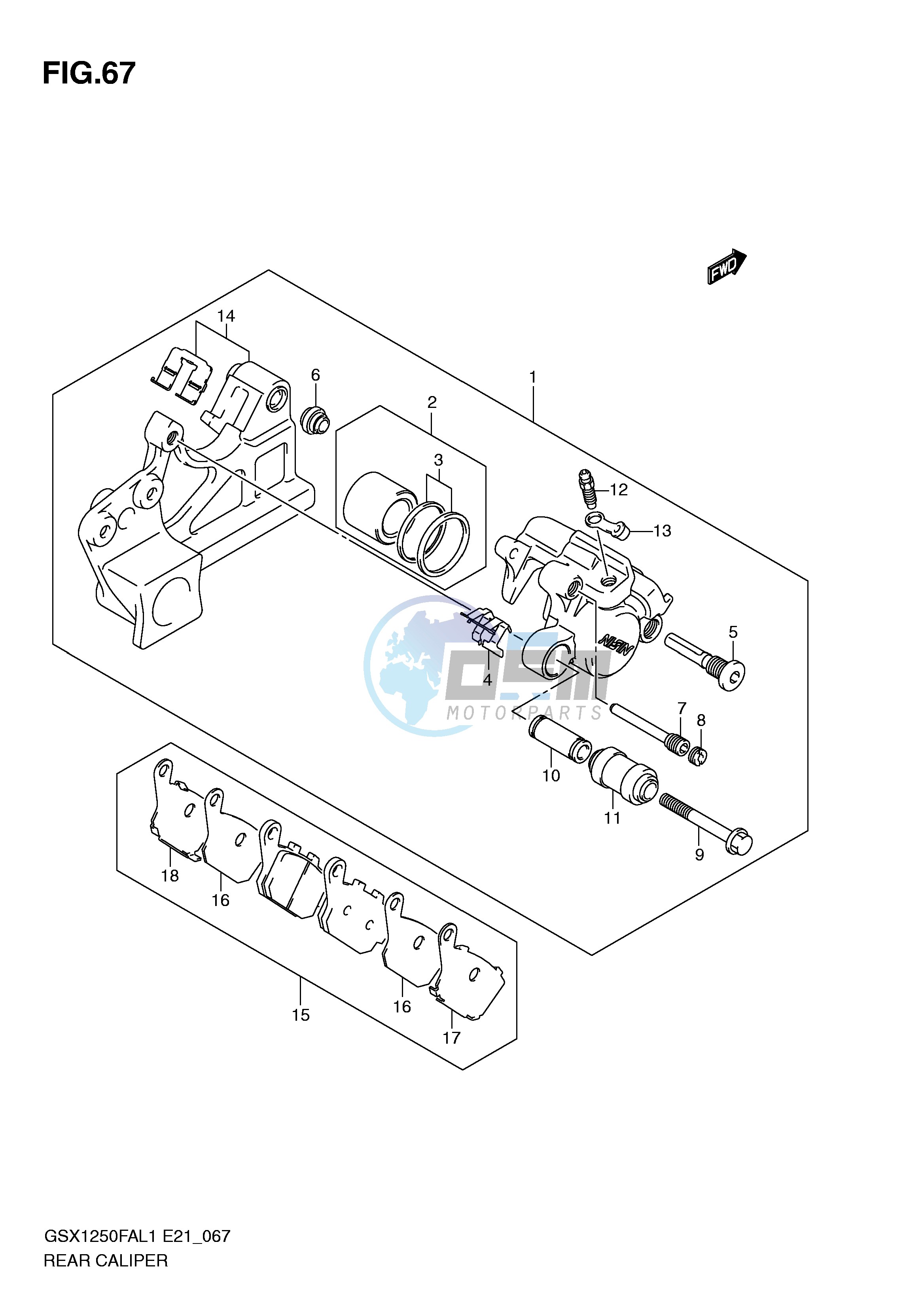 REAR CALIPER