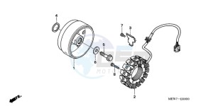 NT700VAA UK - (E / ABS MKH) drawing GENERATOR